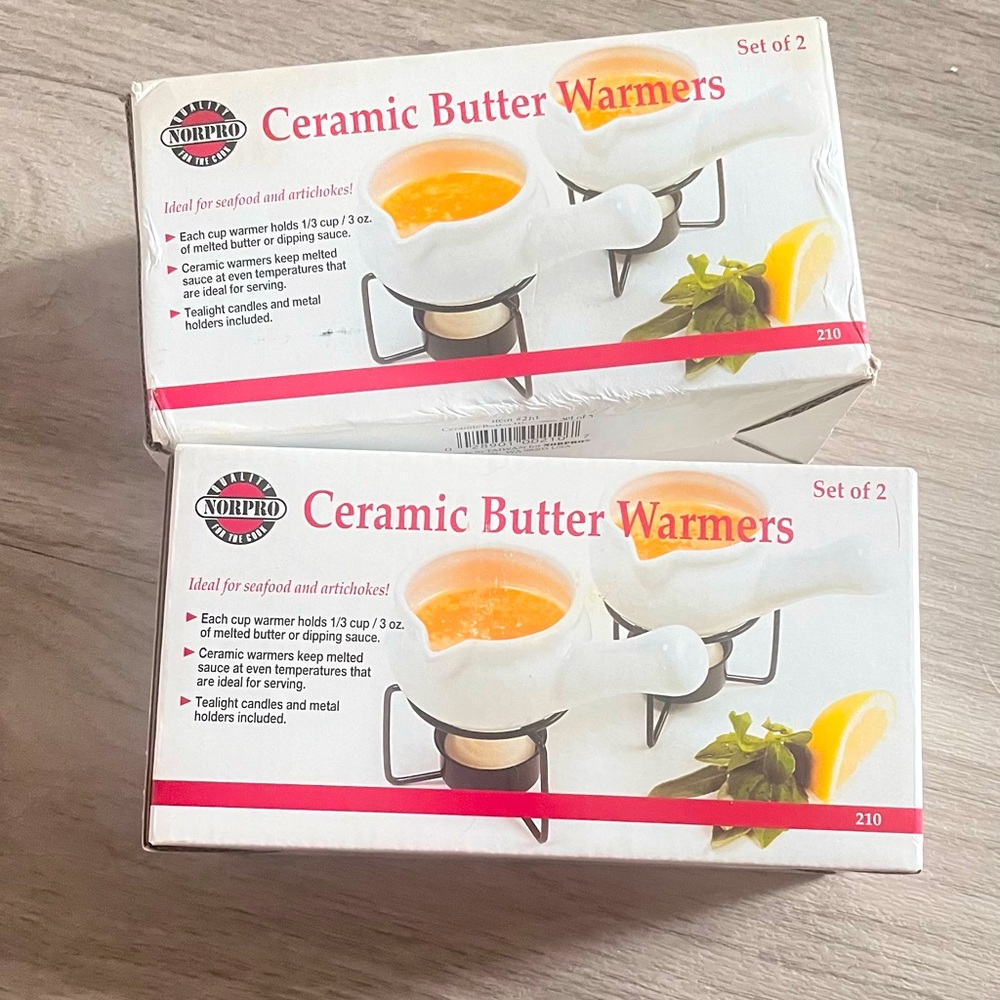 Ceramic Butter Warmers